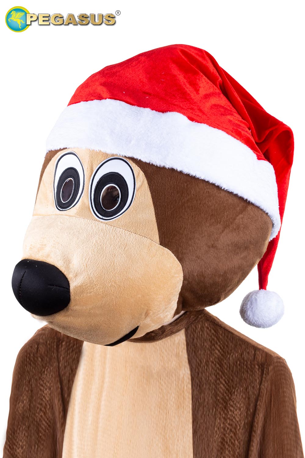 CAPPELLO BABBO NATALE PER MASCOTTE
